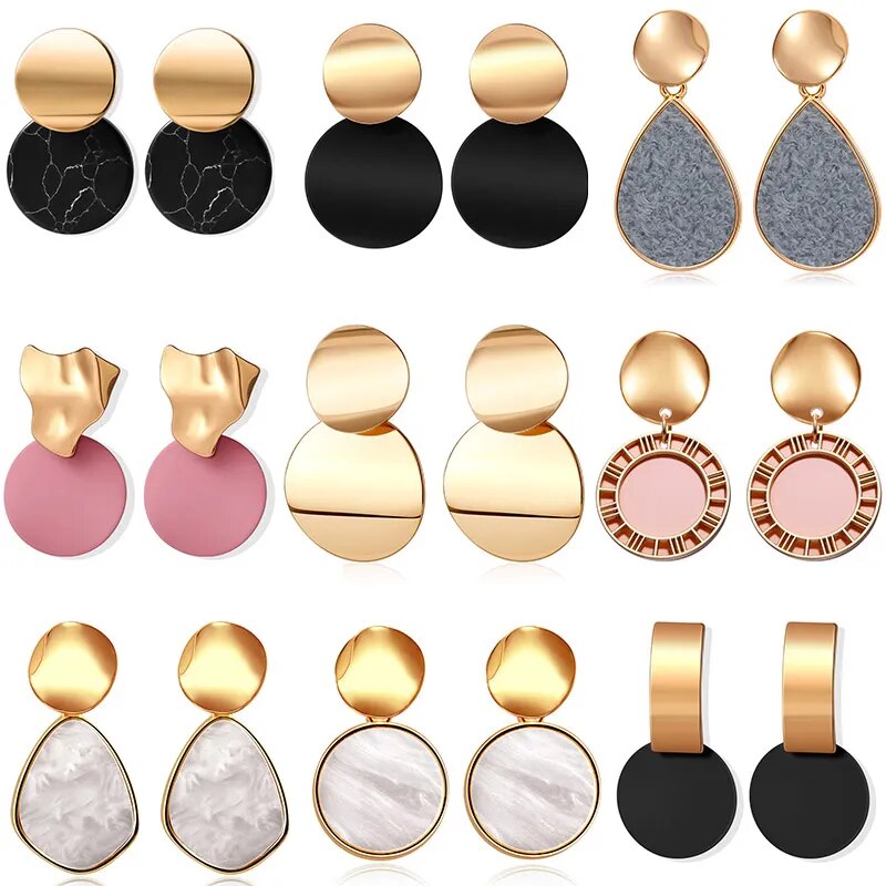 POXAM Nouvelle correction des boucles d'oreilles pour Femmes